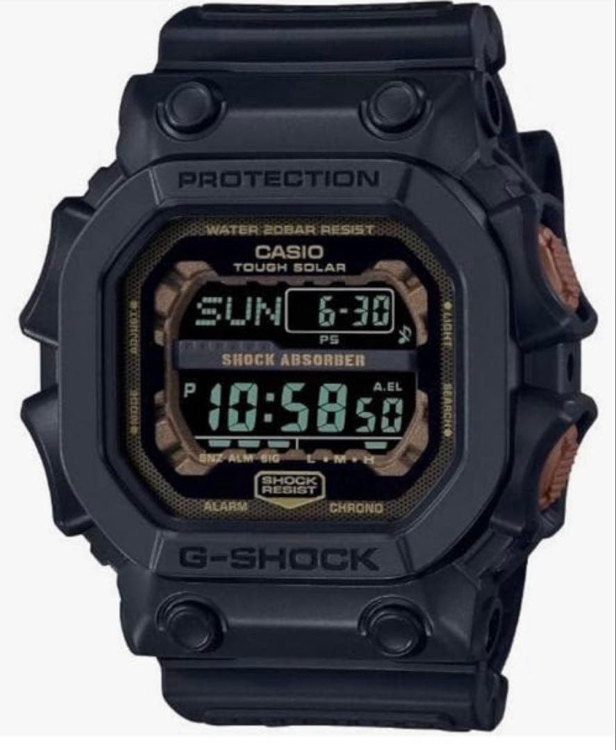 CASIO GX-56RC-1JF Solar Men's Watch — Japanese