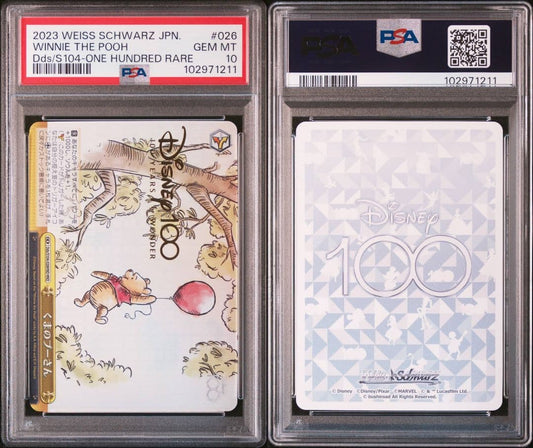 PSA 10 Pokemon Winnie the Pooh — Japanese