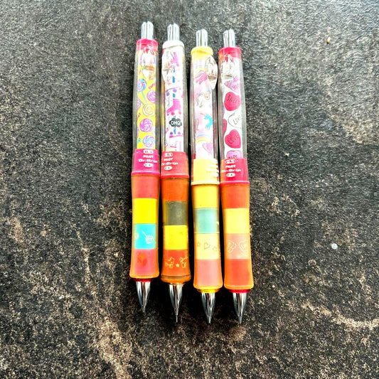 Pilot Dr.Grip mechanical pencils set including three 0.5mm and one 0.3mm pencil