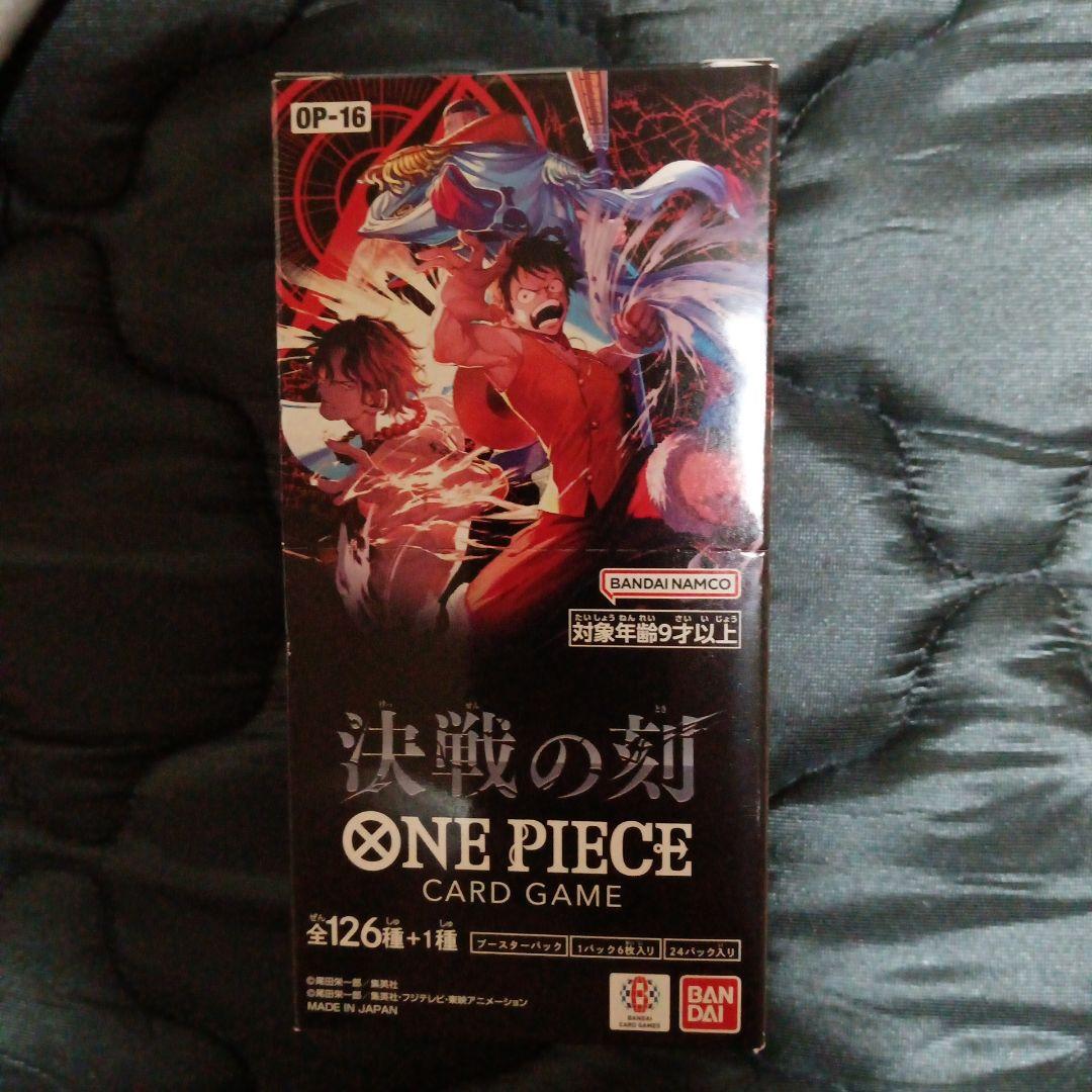 One Piece ONE PIECE Card Game: Decisive Battle Moments Box — OP-16 — Japanese
