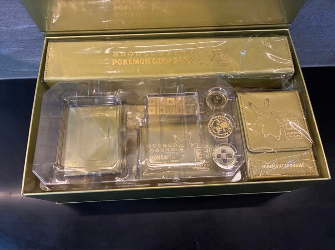Pokemon 25th Golden Box Box — Japanese