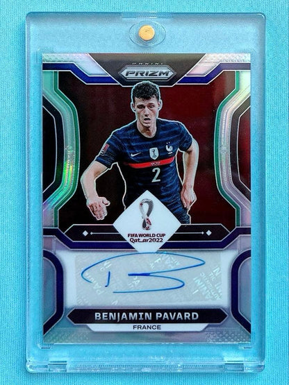 Benjamin Pavard Handwritten Signature Card — Japanese