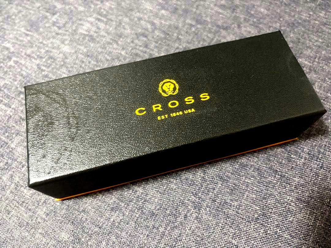 CROSS Art Design Ballpoint Pen in black with metal and plastic body and included dedicated case