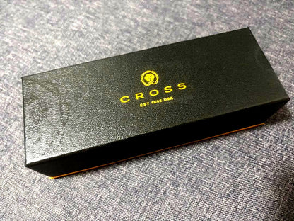 CROSS Art Design Ballpoint Pen in black with metal and plastic body and included dedicated case