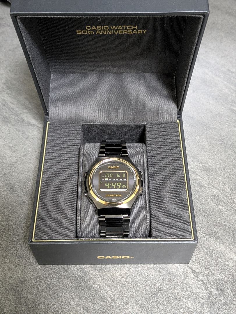 CASIO TRON BKGD Digital Men's Watch — Japanese
