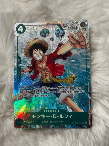 One Piece Monkey D. Luffy — PRB02-005 — Japanese