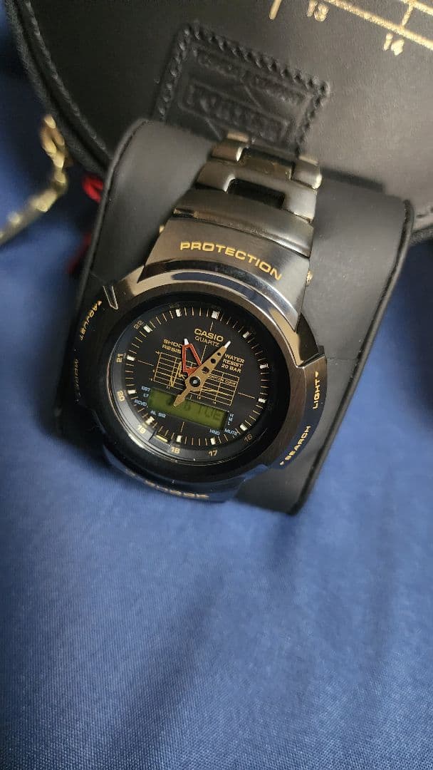 CASIO AWM-500GC-1AJR Solar Men's Watch — Japanese