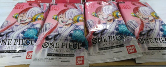 One Piece ONE PIECE Card Game Film RED Movie Ticket Bonus 4 Pack Pack — Japanese