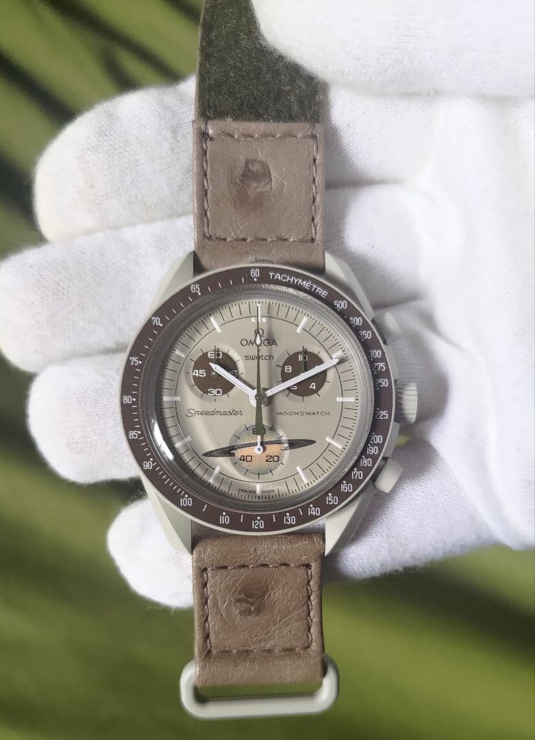 swatch Ostrich Moon Quartz Men's — Japanese