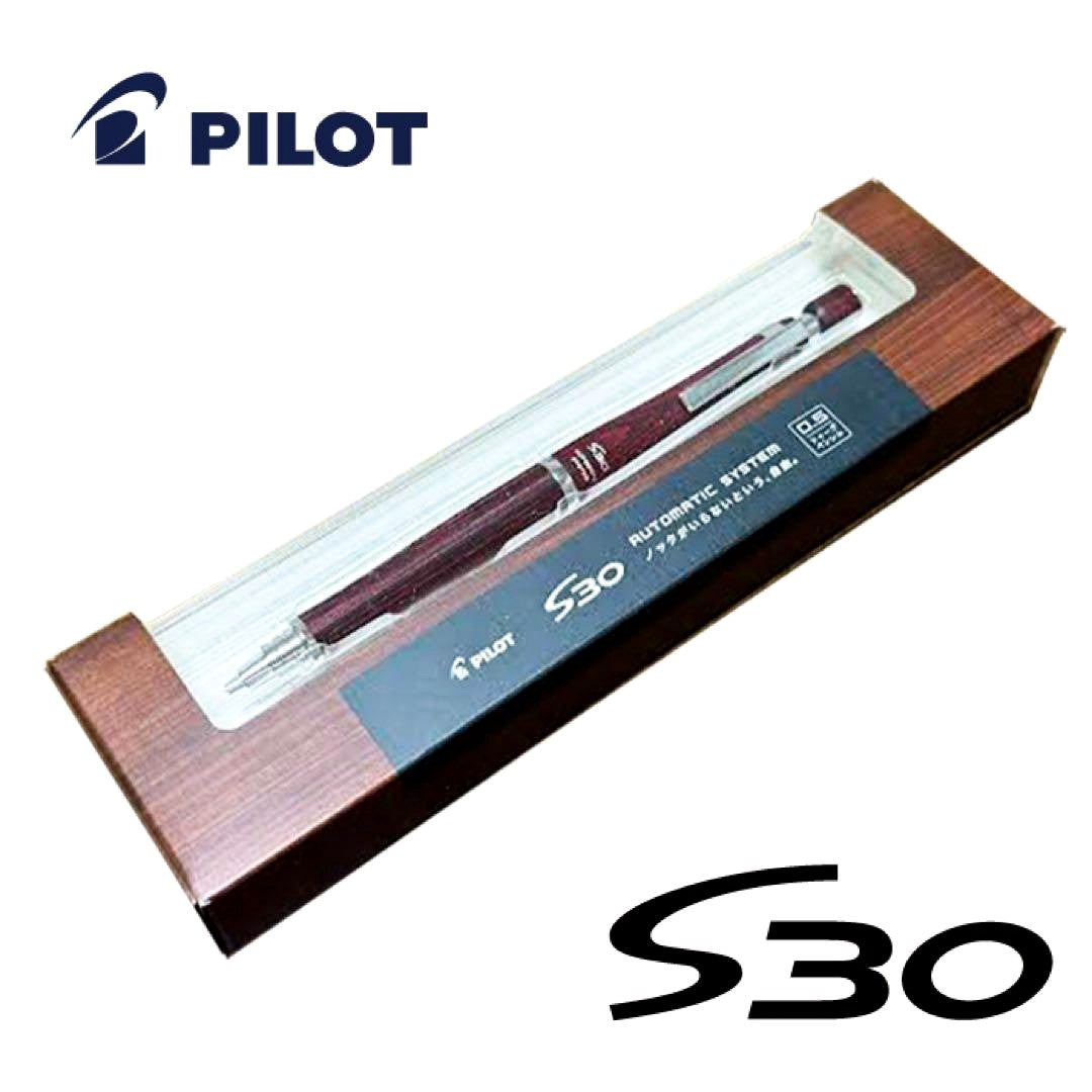 Pilot S30 mechanical pencil in Deepレット color with 0.5mm lead size, model HPS-3SK-DR