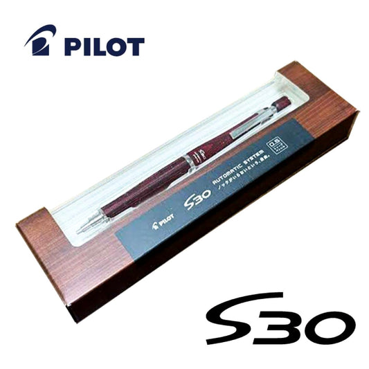 Pilot S30 mechanical pencil in Deepレット color with 0.5mm lead size, model HPS-3SK-DR