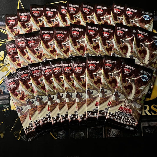 Yu-Gi-Oh Yu-Gi-Oh! OCG Ignition Assault Unopened Pack 30P Everything Rose 20th Pack — Japanese
