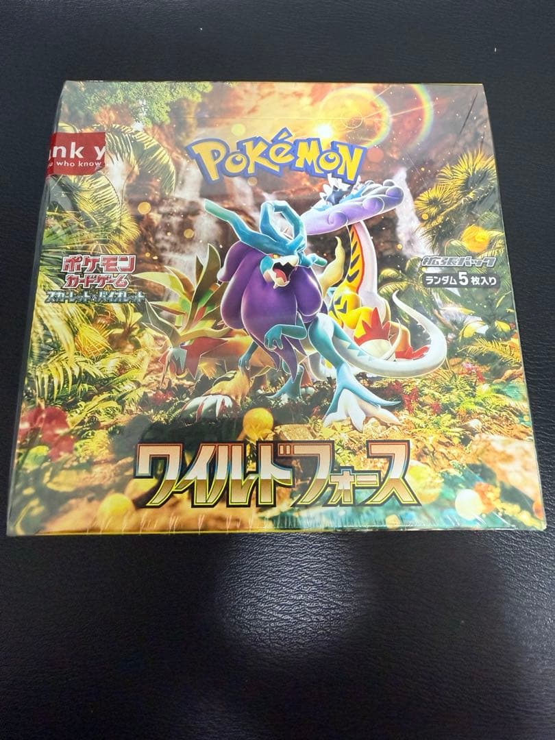 Pokemon Pokémon Trading Card Game Wild Force Shrinkwrapped Box — Japanese