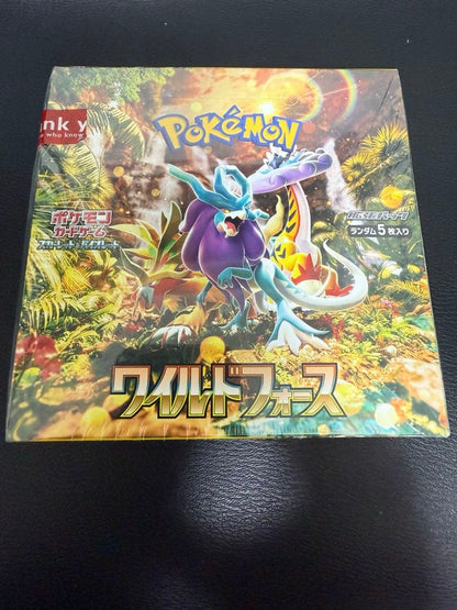 Pokemon Pokémon Trading Card Game Wild Force Shrinkwrapped Box — Japanese
