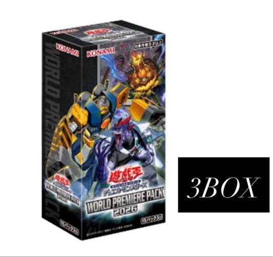 Yu-Gi-Oh Yu-Gi-Oh! World Premiere Pack 2026 Box — Japanese