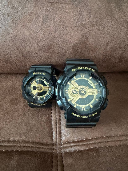 CASIO G-SHOCK Baby-G Pair Set Men's Watch — Japanese