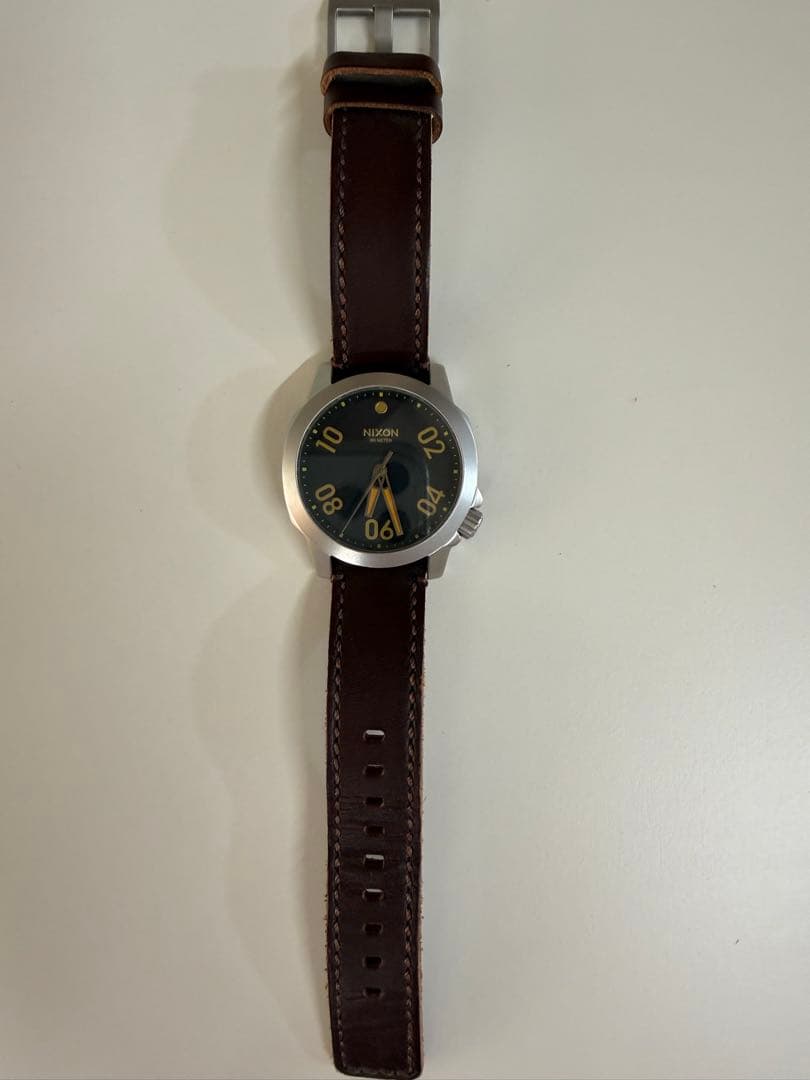 NIXON THE RANGER 40 LEATHER Quartz Men's Watch — Japanese