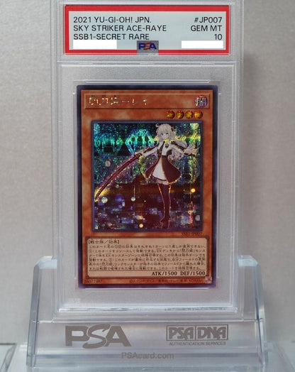 PSA 10 Yu-Gi-Oh Sky Striker Ace - Raye — Japanese