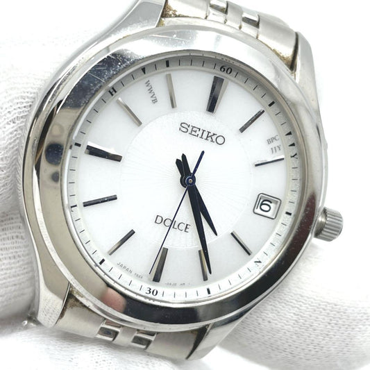 SEIKO 7B24-0AH0 Solar Men's Watch — Japanese