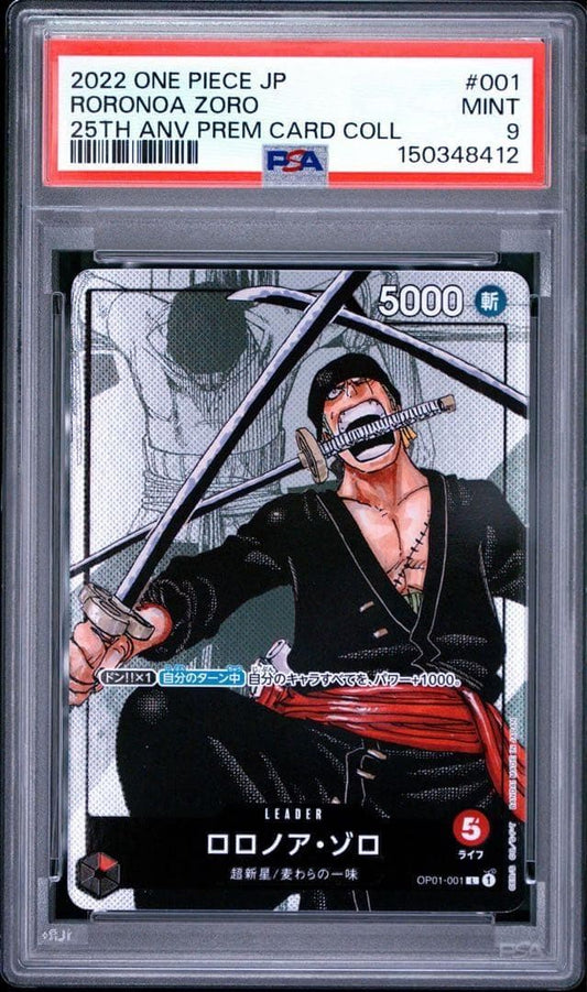 PSA 10 One Piece Roronoa Zoro L — Japanese