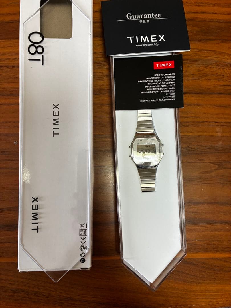 TIMEX T80 Digital Men's Watch — Japanese