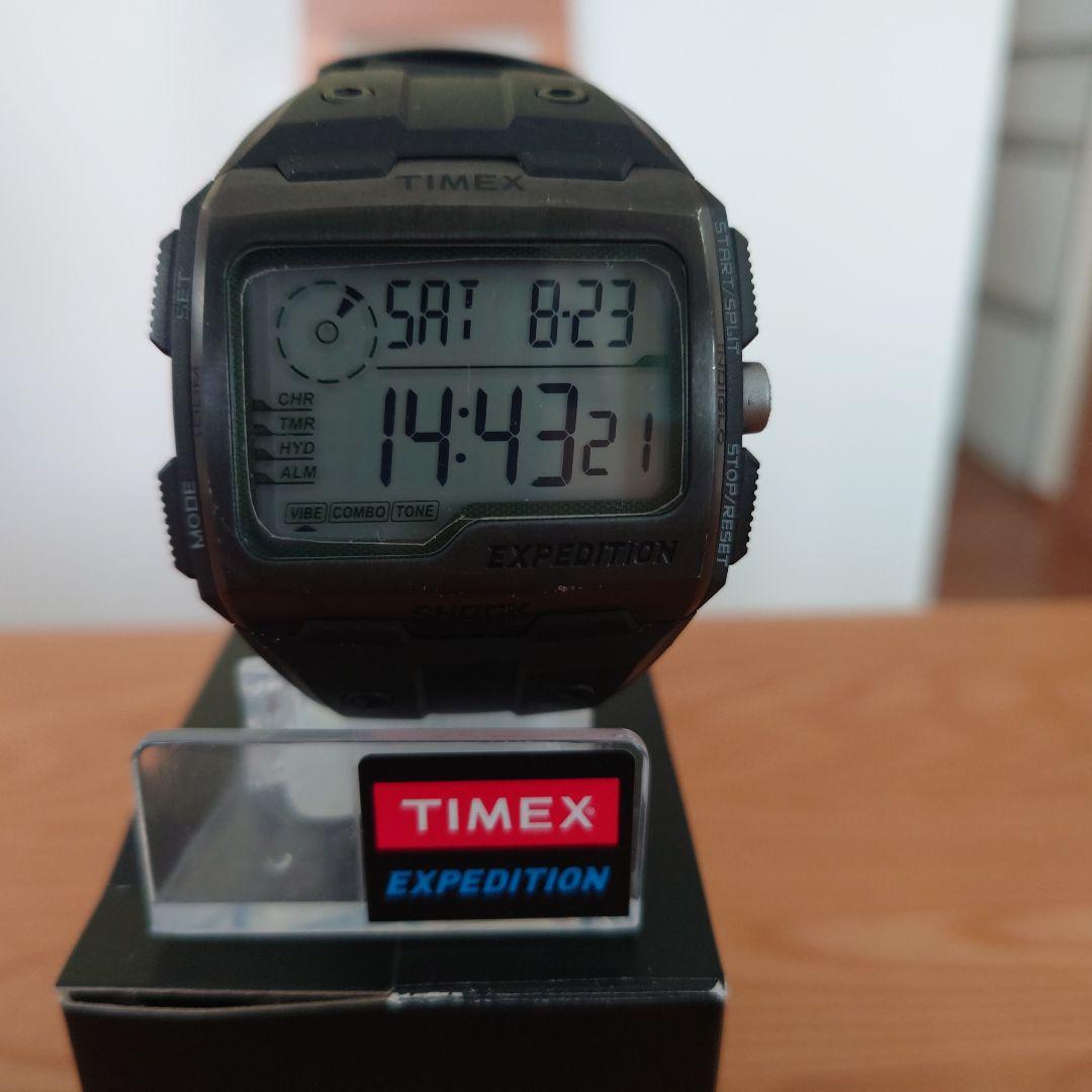 TIMEX GRIDSHOCK EXPEDITION Digital Men's Watch — Japanese