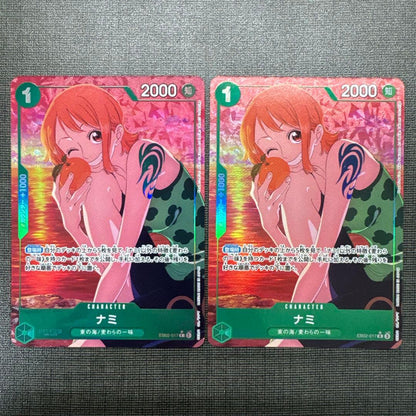 One Piece Nami R — EB02-017 — Japanese