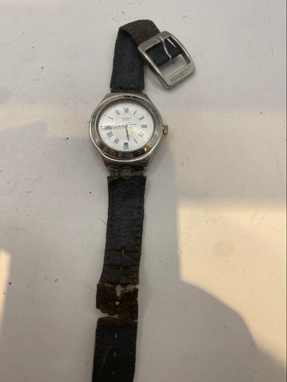 swatch Self-winding Silver-White Automatic Men's — Japanese