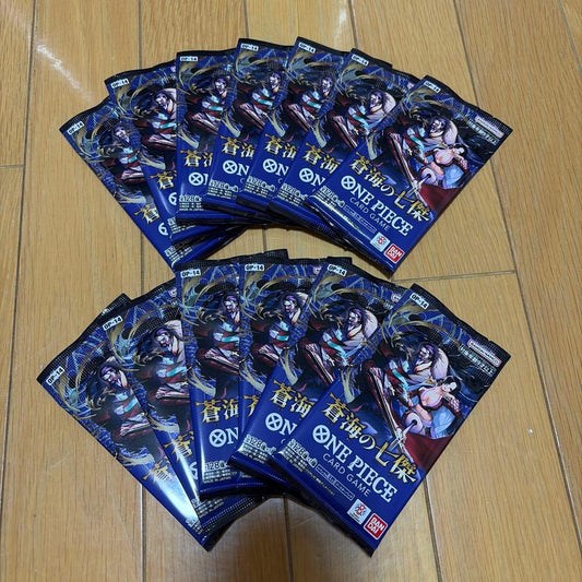 One Piece One Piece Card Game Blue Sea Seven Warlords OP-14 Unopened 13 Pack Pack — OP-14 — Japanese