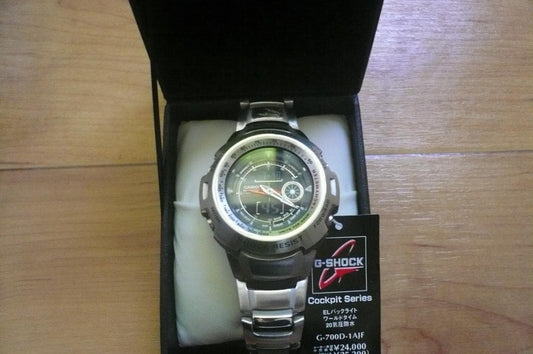 CASIO G-700D Analog Men's Watch — Japanese