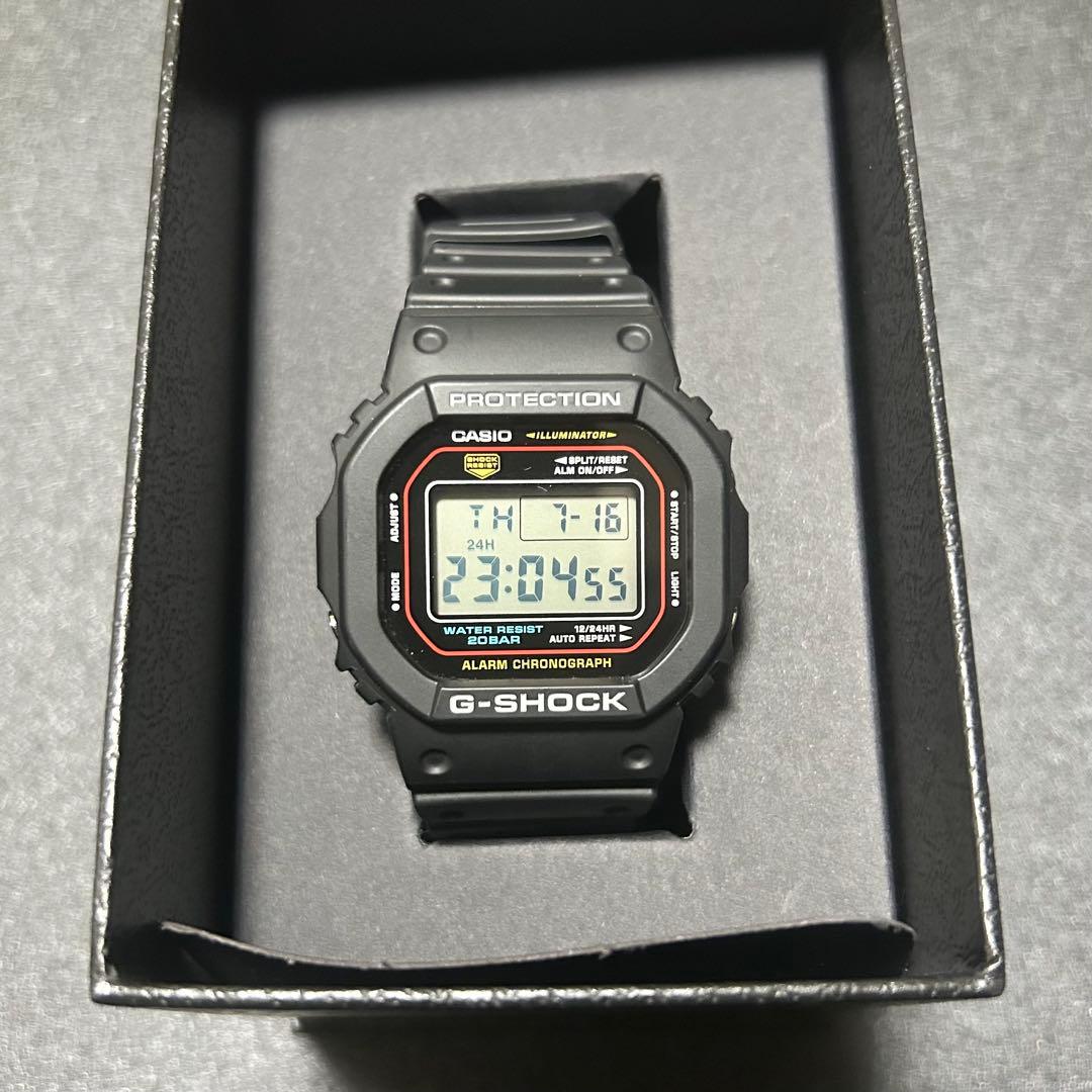 CASIO DW-5600E-1V Digital Men's Watch — Japanese