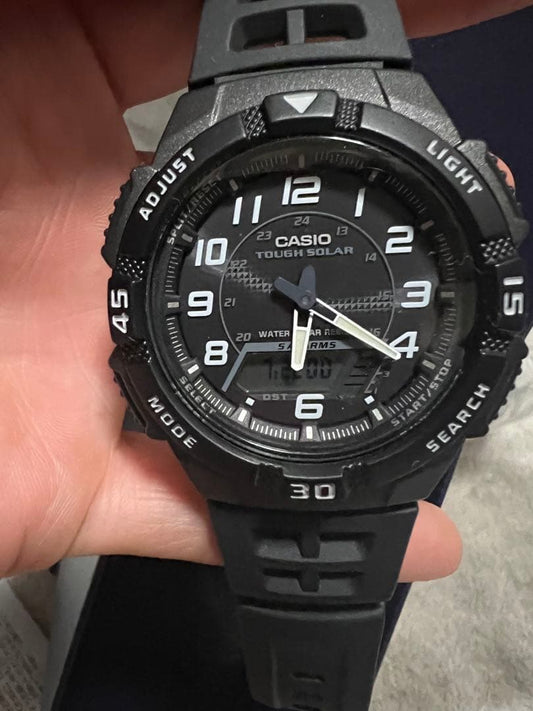 CASIO SBTR009 Solar Men's Watch — Japanese