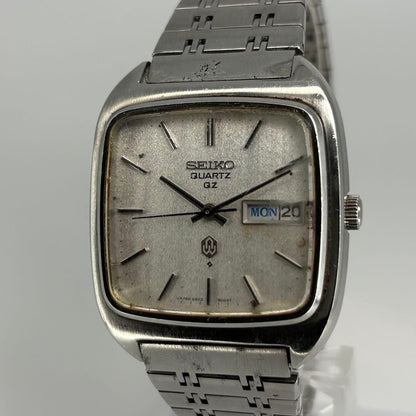 SEIKO 74年製ツインクォーツ 純正ブレス付 Quartz Men's Watch — Japanese