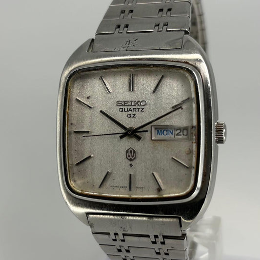 SEIKO 74年製ツインクォーツ 純正ブレス付 Quartz Men's Watch — Japanese