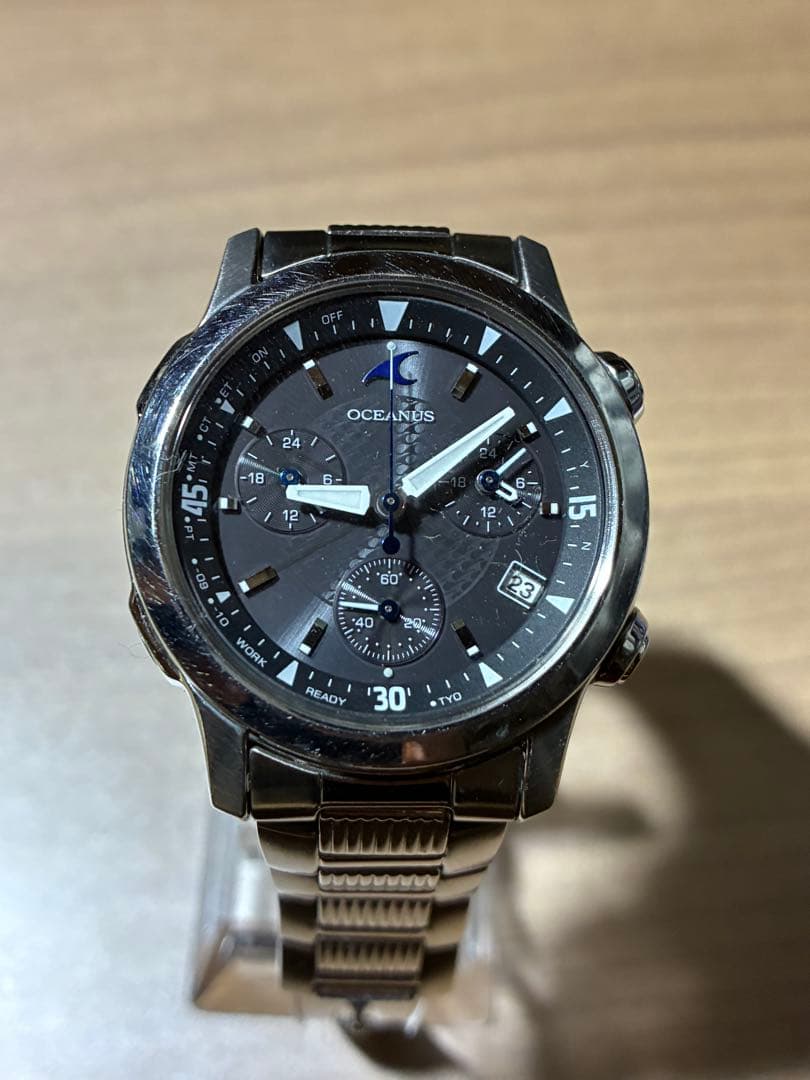 CASIO OCW-10 Solar Men's Watch — Japanese