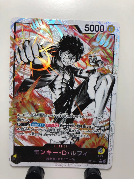 One Piece Monkey D. Luffy — ST13-003 — Japanese