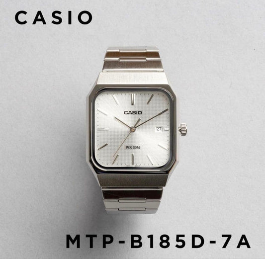CASIO MTP-B185D-7A Quartz Men's Watch — Japanese
