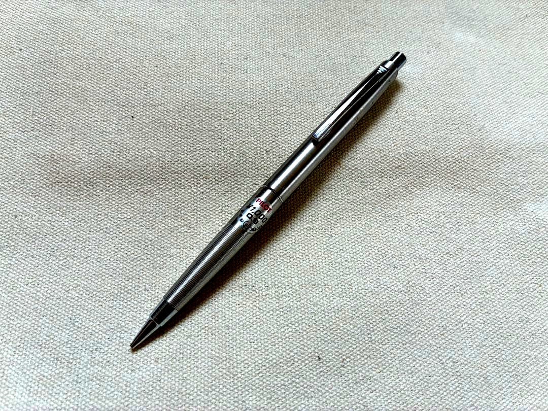 PILOT mechanical pencil with 0.9mm lead and metal body, discontinued model