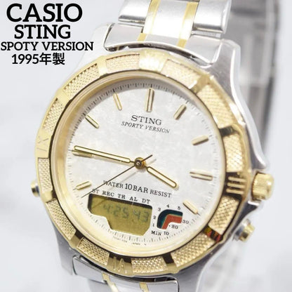 CASIO STING スポーティバージョン Quartz Men's Watch — Japanese