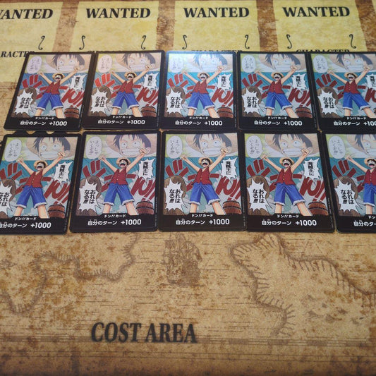 One Piece One Piece Card Game Don!! Card 10 Card Set Pirate King I Will Become — Japanese