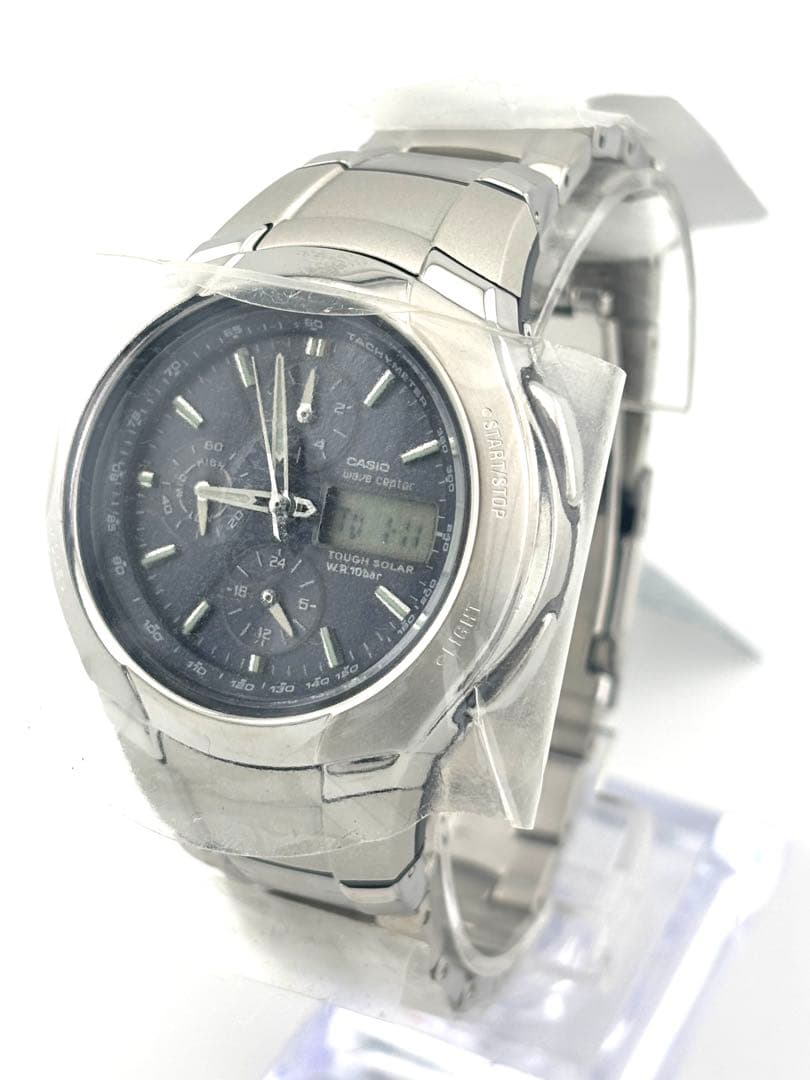 CASIO WVA-500DJ-1A1JF Solar Men's Watch — Japanese