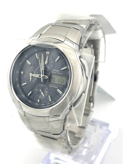 CASIO WVA-500DJ-1A1JF Solar Men's Watch — Japanese