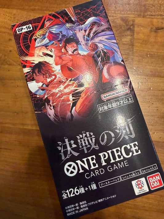 One Piece One Piece Card Game: Clash of Destiny Booster Pack Box — Japanese