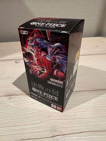 One Piece ONE PIECE Card Game: The Battle of Destiny OP-16 Sealed Box with Tape Box L — OP-16 — Japanese