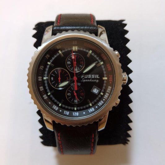 FOSSIL Speedway Model Chronograph Quartz Men's Watch — Japanese