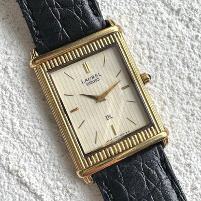 SEIKO LAUREL 2F50-6330 Quartz Men's Watch — Japanese