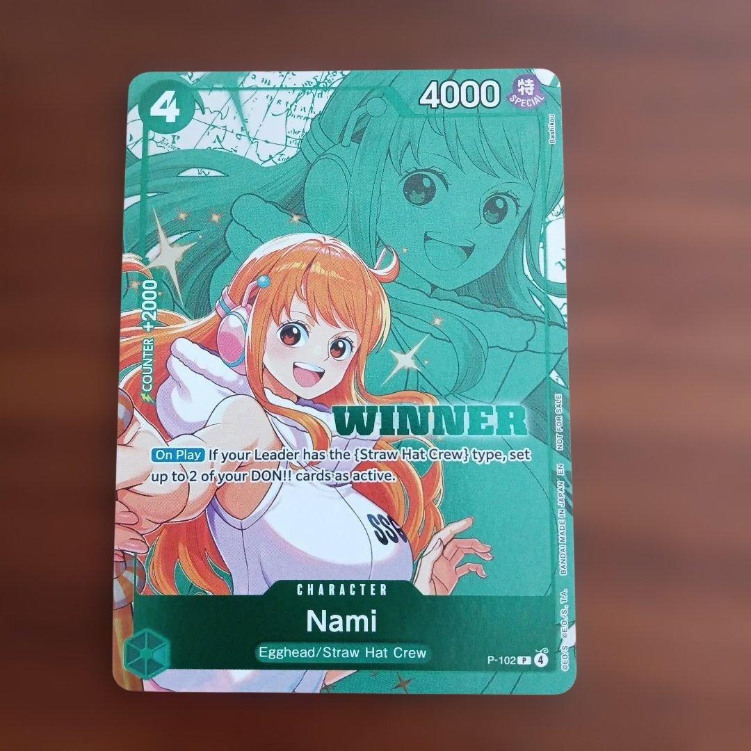 One Piece Nami WINNER — English
