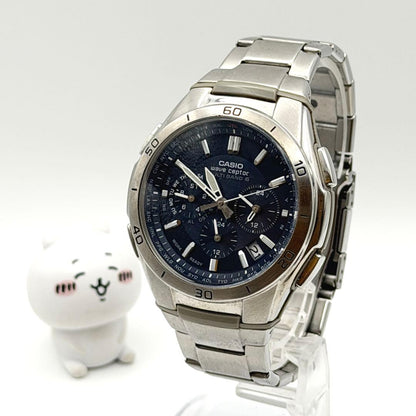 CASIO Wave Ceptor WVA-Q Series Solar Men's Watch — Japanese