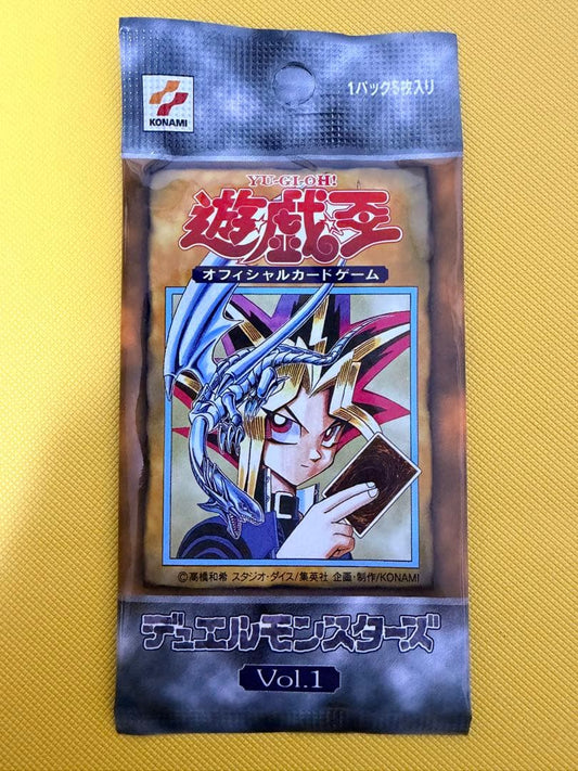 Yu-Gi-Oh Yu-Gi-Oh! Vol.1 Reprint Pack Unopened Pack — Japanese
