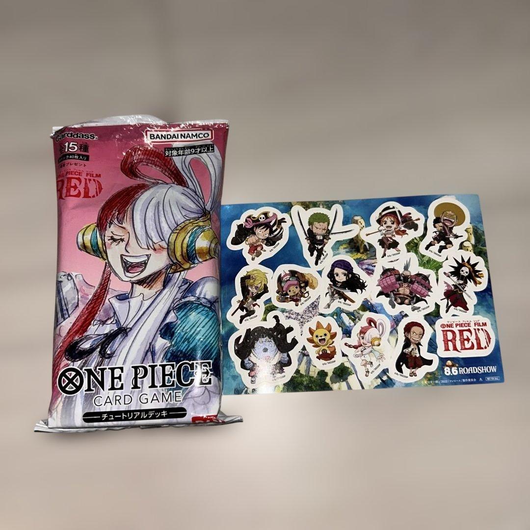 One Piece ONE PIECE FILM RED Bonus Card Pack ONEPIECEFILMRED — Japanese